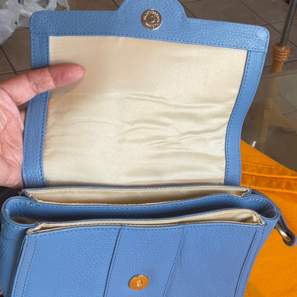 Corder London Blue Emmeline Xbody/Shoulder Bag, NWT - Picture 9 of 16